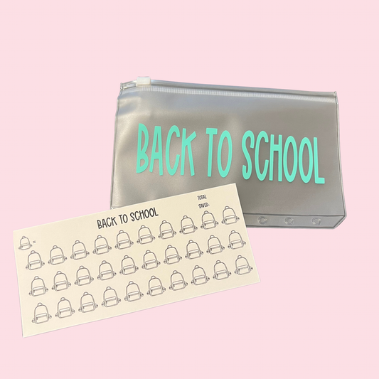 Back to School Savings Challenge