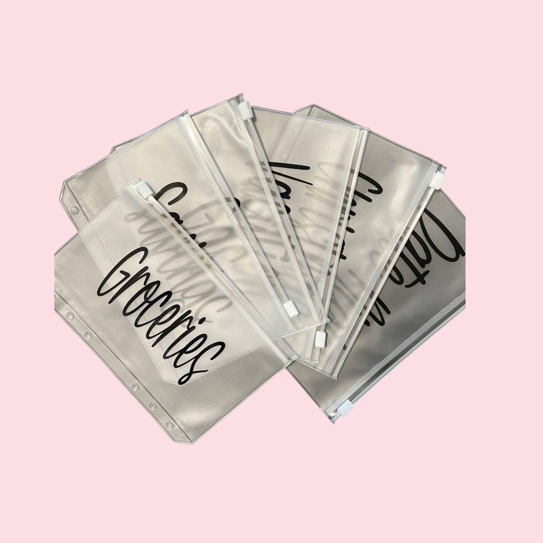A6 Binder with 6 Custom Envelopes