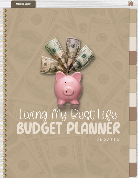 Living My Best Life DIGITAL PLANNER - NEUTRAL